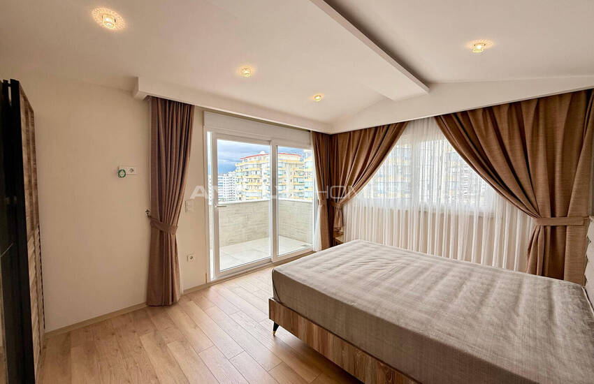 Alanya Mahmutlar'da Denize 550 M Mesafede Havuzlu Sitede Daireler 25