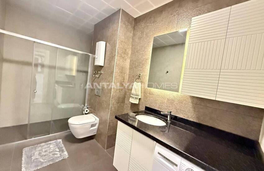 Alanya Mahmutlar'da Denize 550 M Mesafede Havuzlu Sitede Daireler 34