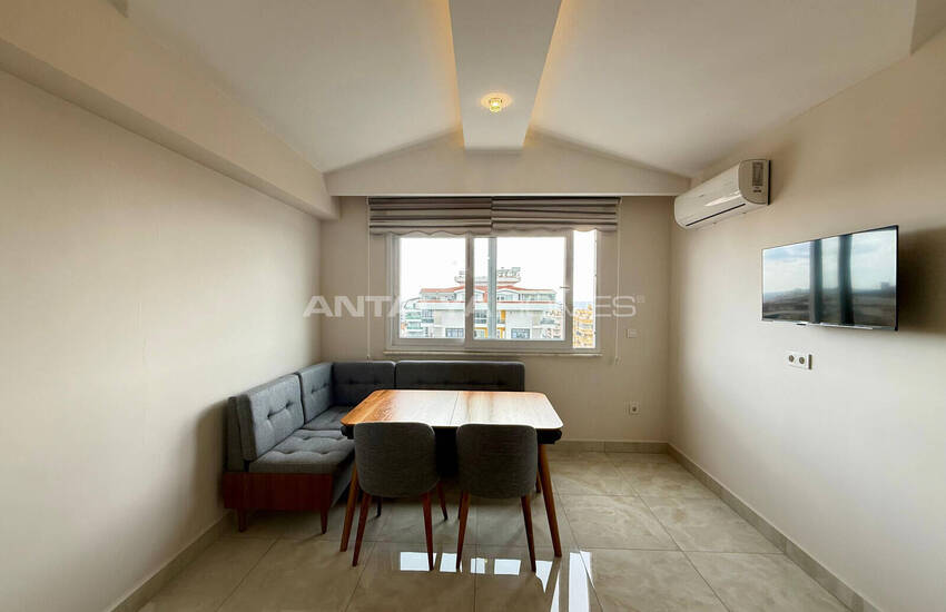 Alanya Mahmutlar'da Denize 550 M Mesafede Havuzlu Sitede Daireler 20