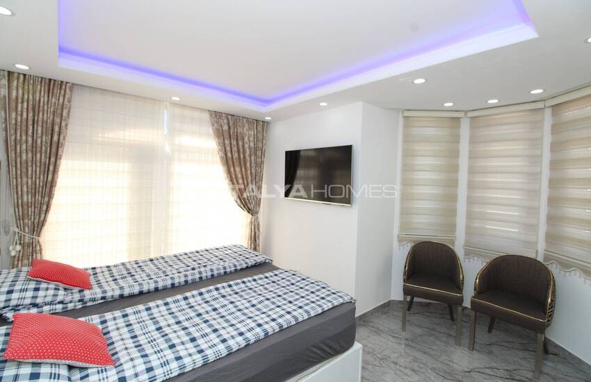 Antalya Belek'te Havuzlu Sitede 3 Odalı Şık Villa 29