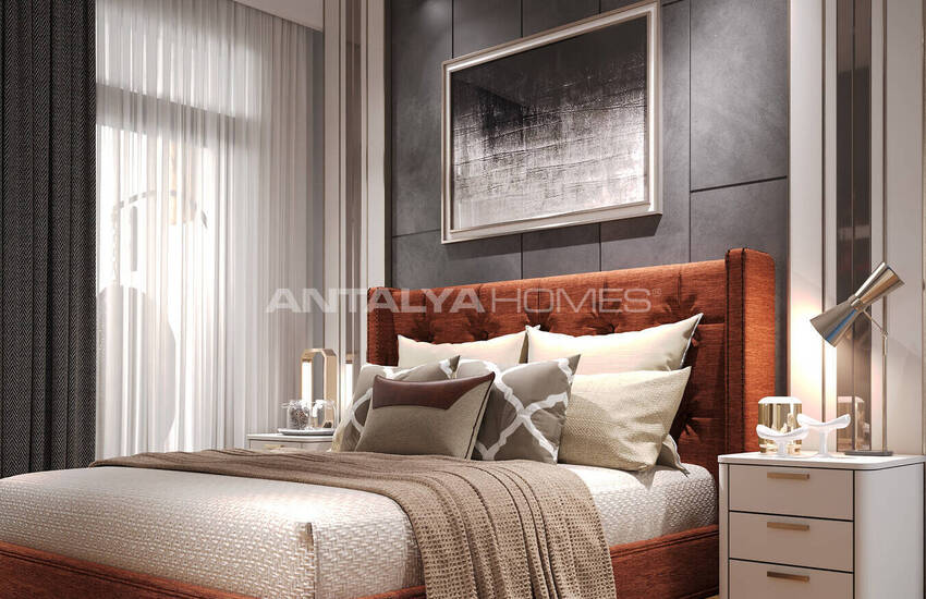 Flats with Rich Social Amenities Near the Beach in Alanya 18