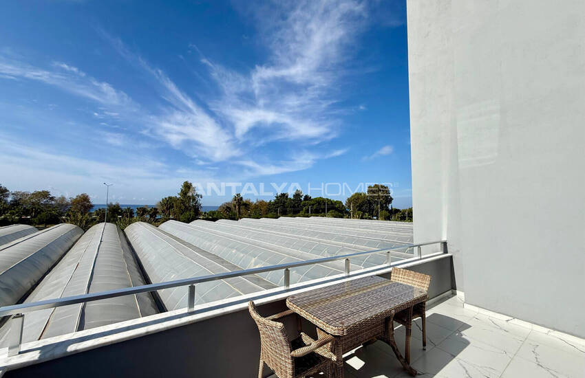 Furnished Sea-view Flat in Alanya Kargıcak 17