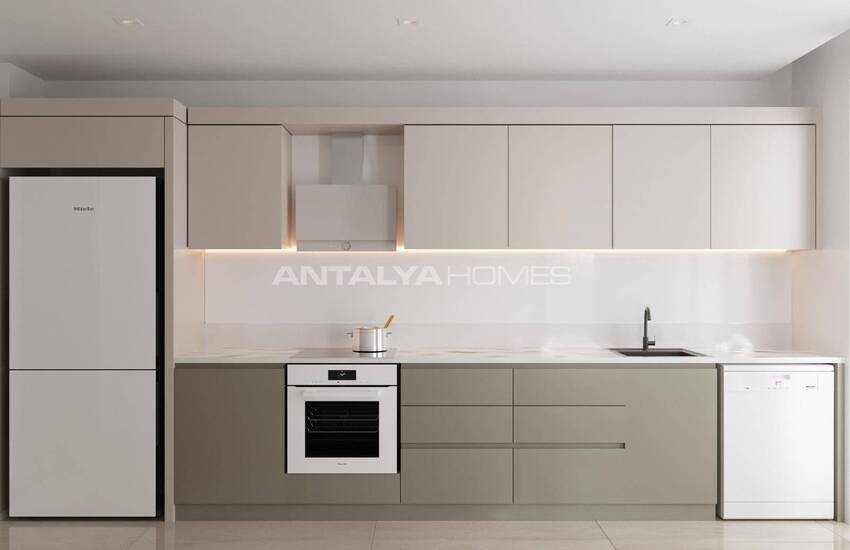 Antalya Kepez'de Havuzlu Site İçinde Sıfır Daireler 11