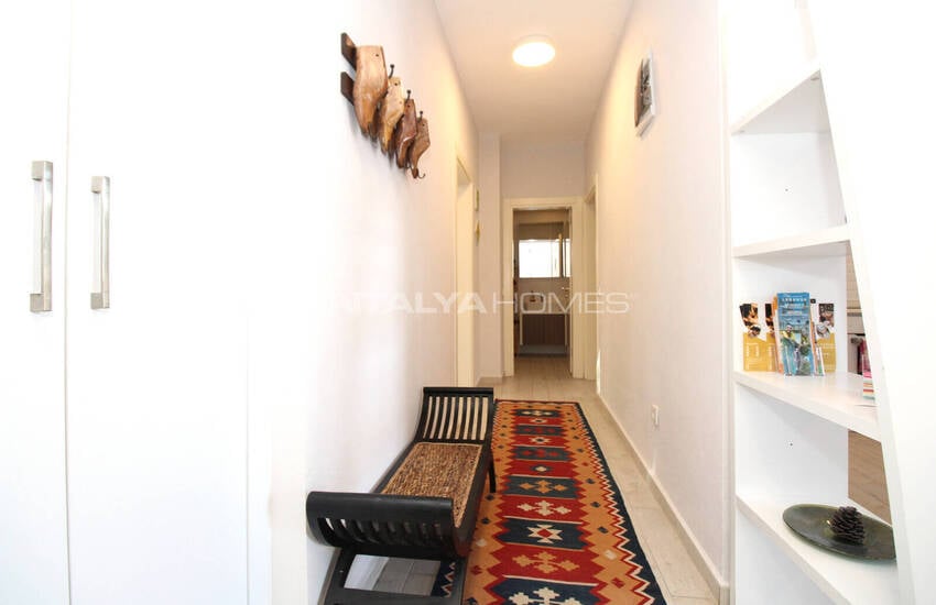 Меблированная квартира 2+1 с садом в комплексе с бассейном в Белеке 28