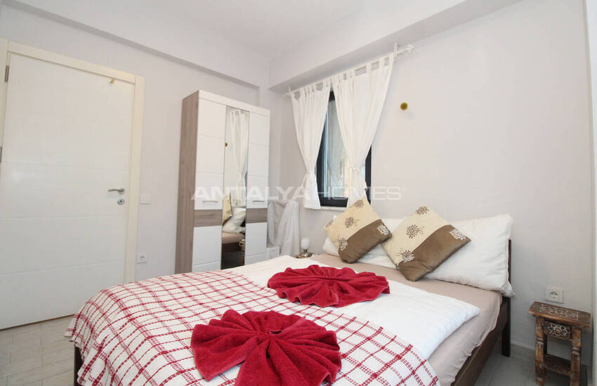 Меблированная квартира 2+1 с садом в комплексе с бассейном в Белеке 21