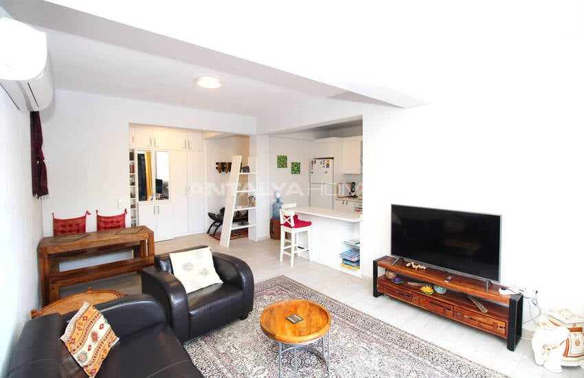 Меблированная квартира 2+1 с садом в комплексе с бассейном в Белеке 13