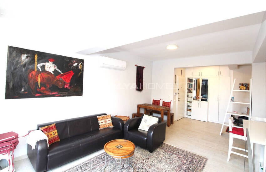 Меблированная квартира 2+1 с садом в комплексе с бассейном в Белеке 14