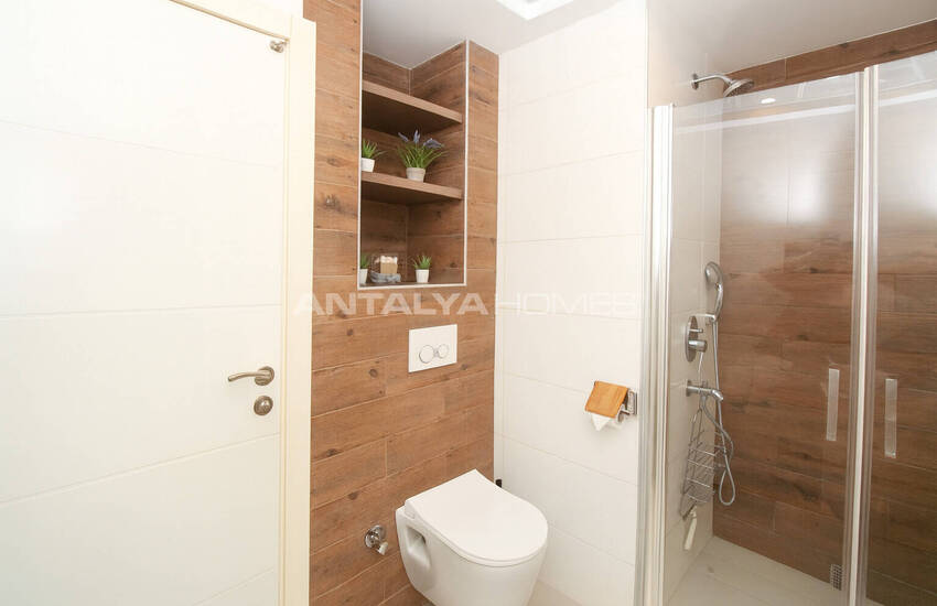 Меблированная квартира 2+1 с садом в комплексе с бассейном в Белеке 25