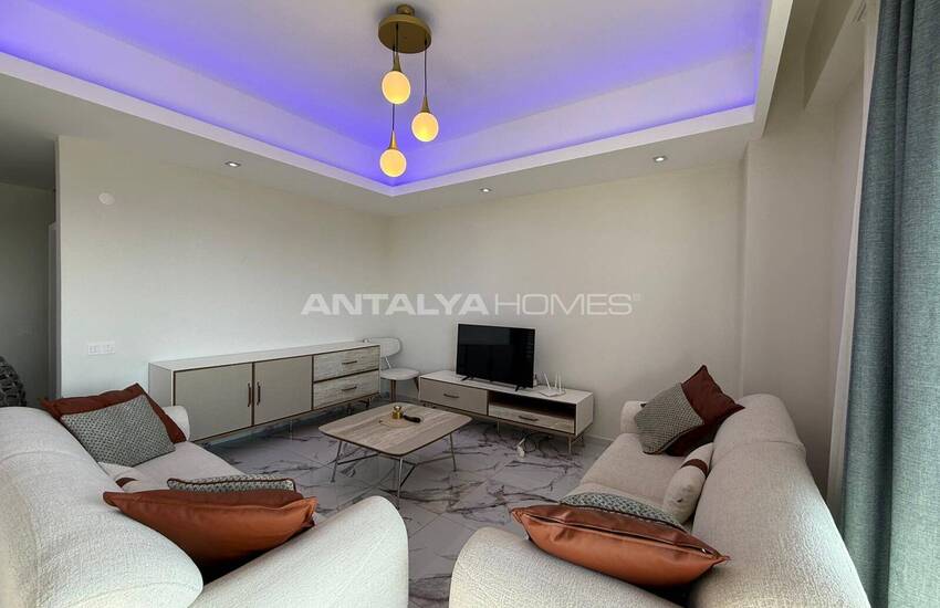 Квартира с 2 спальнями в 2 км от моря в Алании, Авсаллар 8