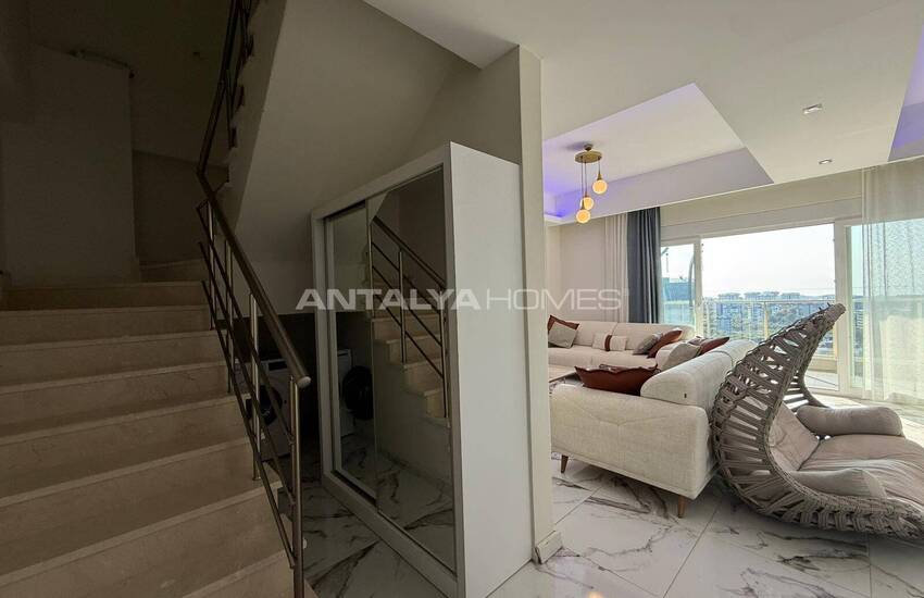 Квартира с 2 спальнями в 2 км от моря в Алании, Авсаллар 11