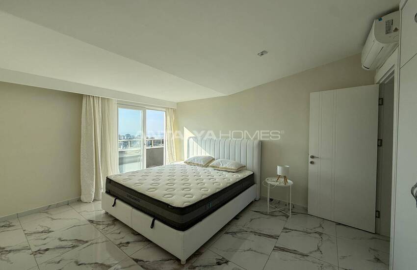 Квартира с 2 спальнями в 2 км от моря в Алании, Авсаллар 14