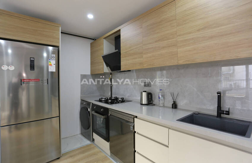 Furnished Flat for Sale 200 M From Muratpaşa Tram Stop 13