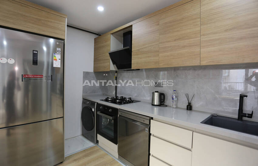 Furnished Flat for Sale 200 M From Muratpaşa Tram Stop 14