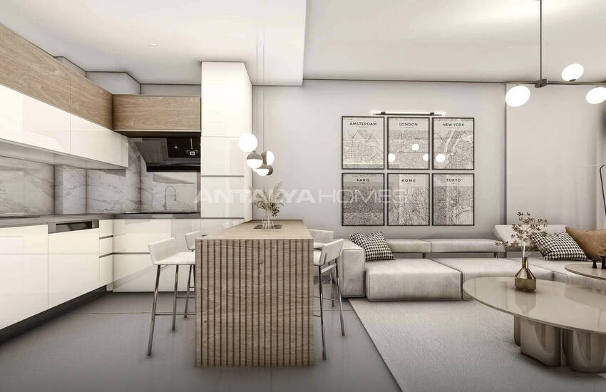 Antalya Altıntaş'ta Zengin Özelliklere Sahip Projede Şık Daireler 12
