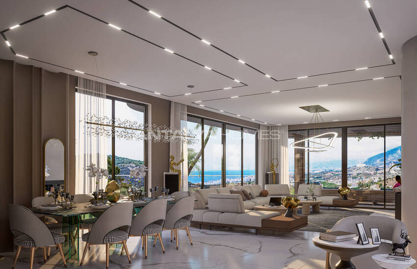 7-bedroom Villa with Pool in Alanya Kargicak 17