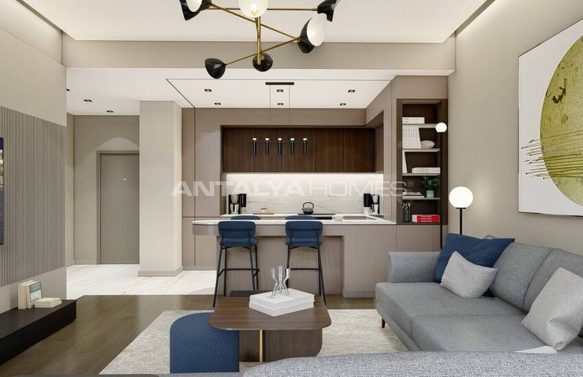 Flats in a Luxury Project 200 M From the Sea in Antalya Lara 9