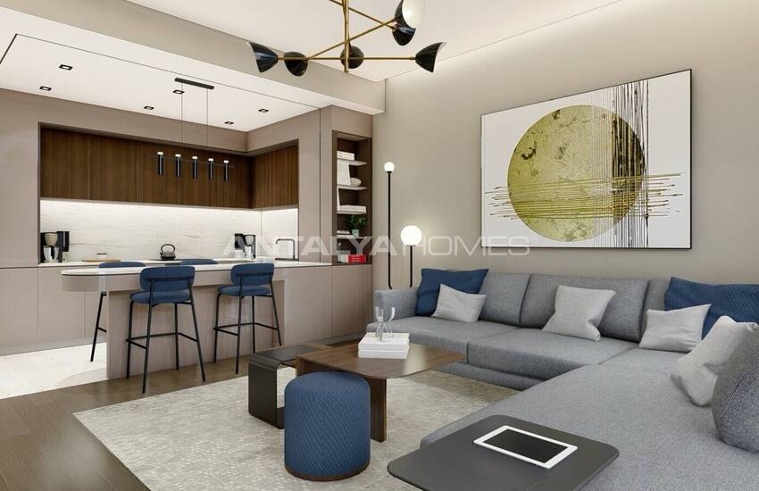 Flats in a Luxury Project 200 M From the Sea in Antalya Lara 11