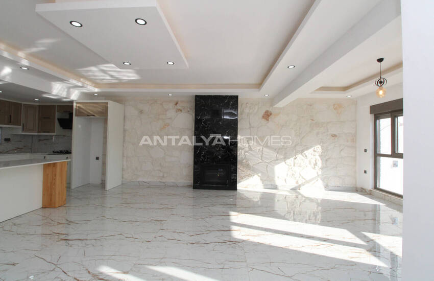 Полудом с 4 спальнями, бассейном и садом в Белеке 11