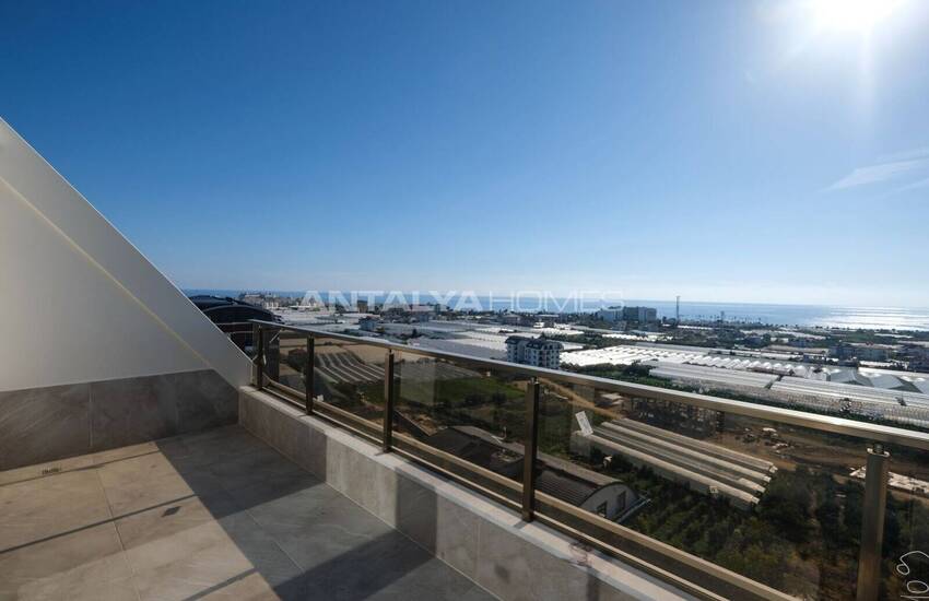 Alanya Payallar'da Denize 700 M Mesafede Şık Daireler 9