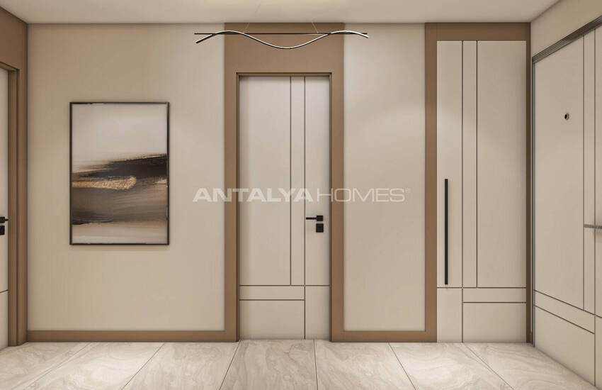 Antalya Muratpaşa'da Olanaklara Yakın Havuzlu Sitede Şık Daireler 16
