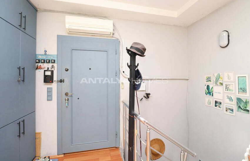 Appartement Duplex Inversé De 3 Chambres À 500 M De La Mer À Konyaaltı 20