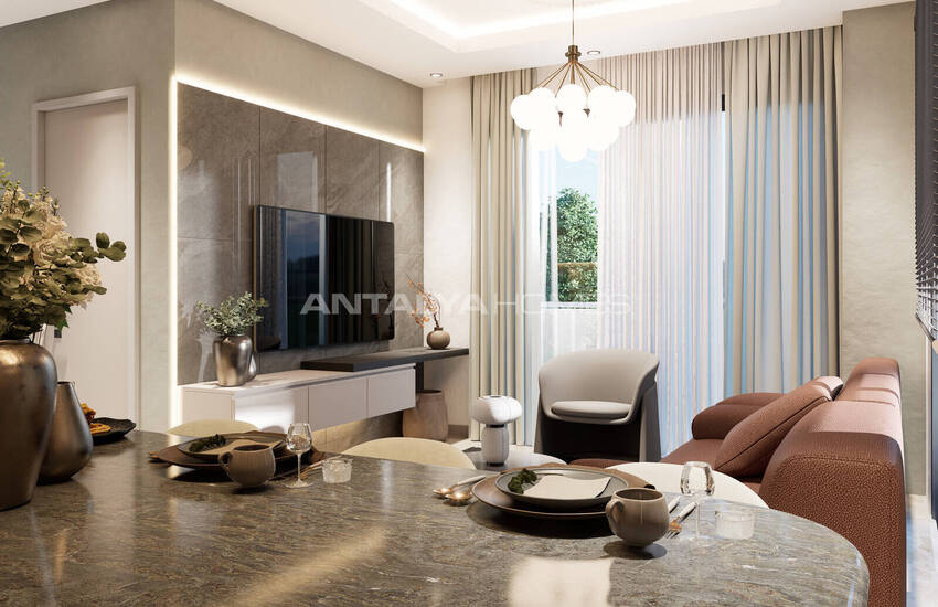 Stilfulla Lägenheter Med Havsutsikt I Alanya 9