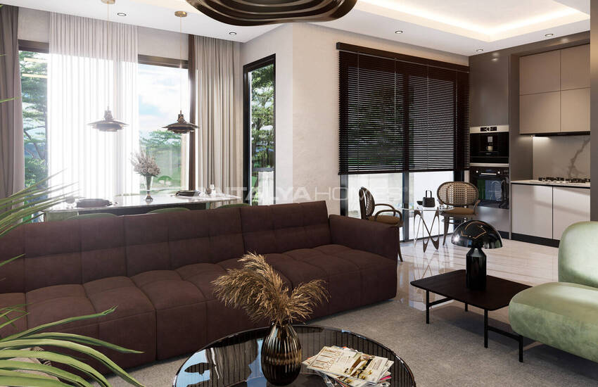 Stilfulla Lägenheter Med Havsutsikt I Alanya 10