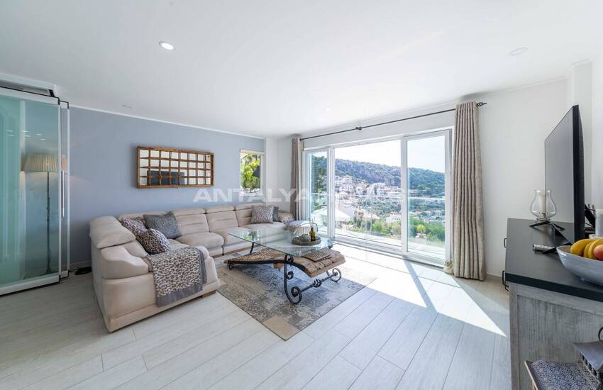 Modernes 4-zimmer-haus Mit Panoramablick Auf Das Meer In Kalkan 28