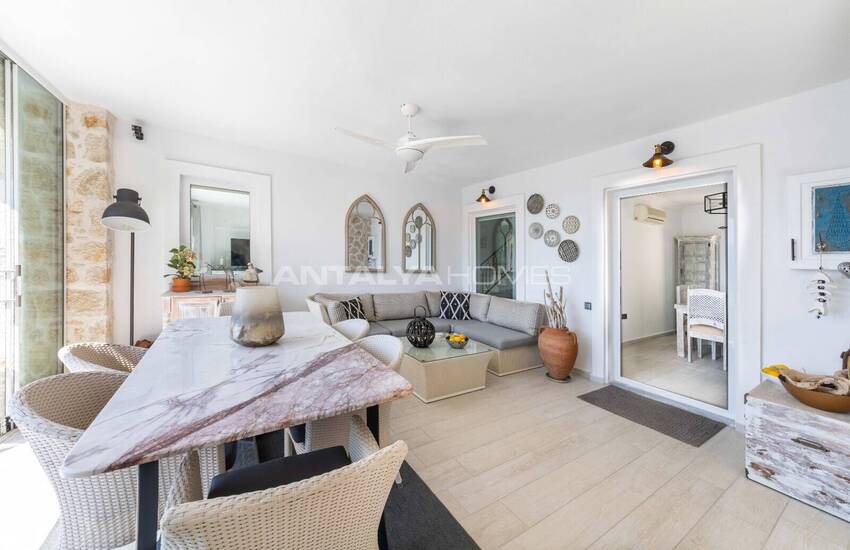 Modernes 4-zimmer-haus Mit Panoramablick Auf Das Meer In Kalkan 22