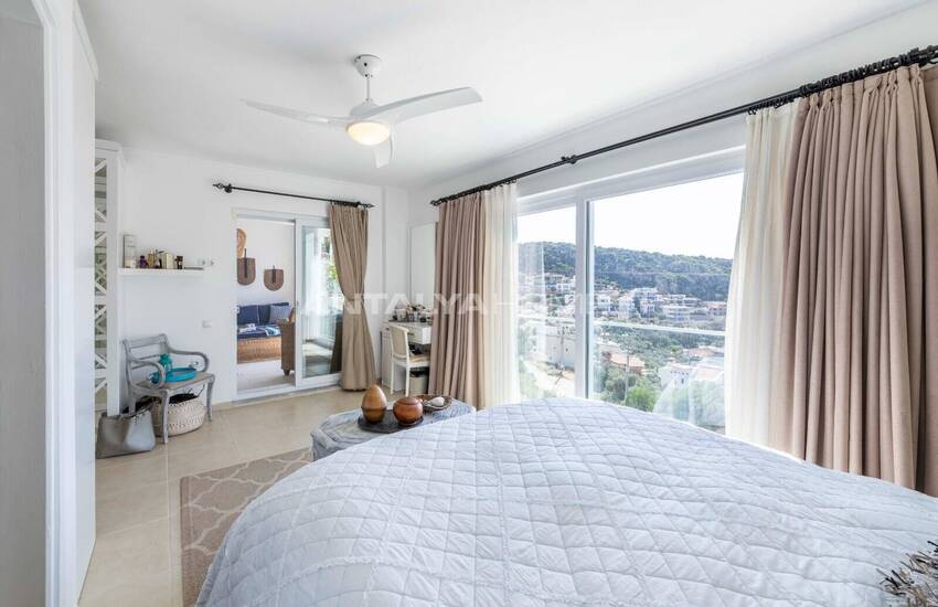 Modernes 4-zimmer-haus Mit Panoramablick Auf Das Meer In Kalkan 36