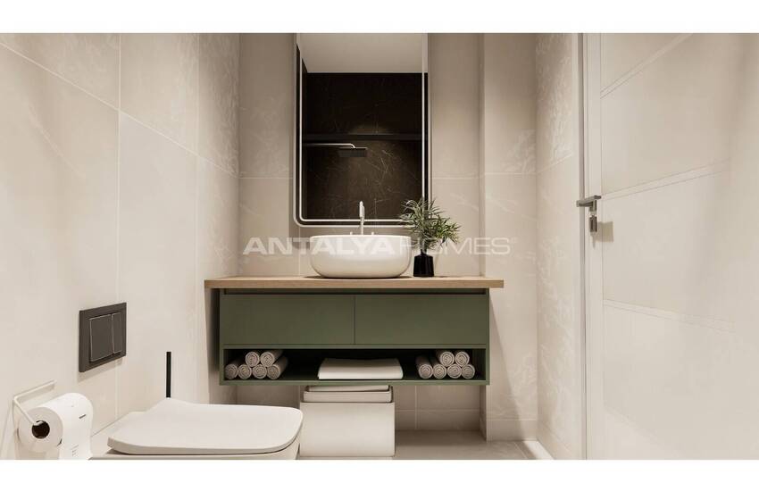 Appartements À 1,5 Km De La Mer À Alanya Oba 15
