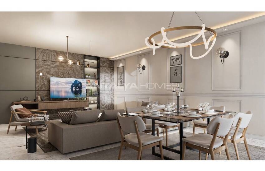 Appartements À 1,5 Km De La Mer À Alanya Oba 8