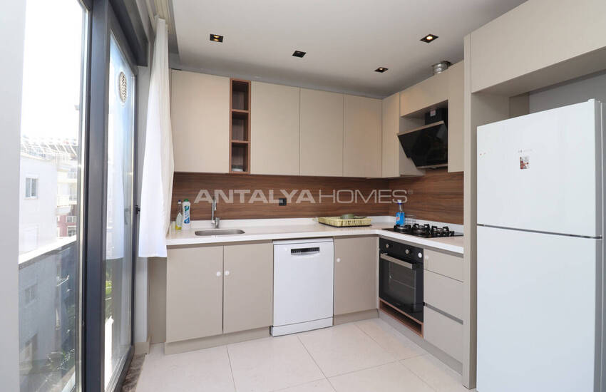 شقة دوبلكس على بُعد 2.5 كم من البحر في كونيالتي، أنطاليا 12