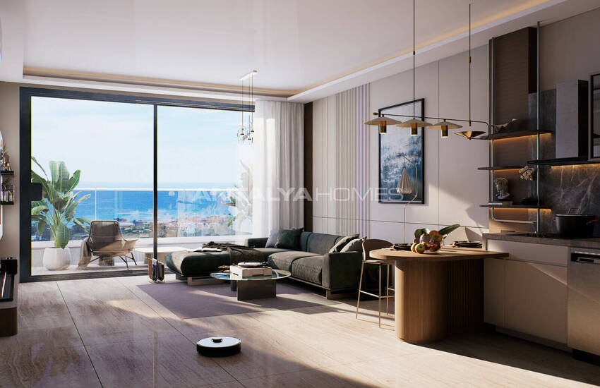 Apartments Within Walking Distance of the Sea in Alanya Kestel 21