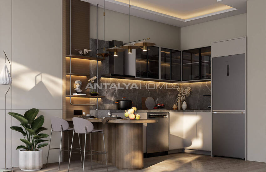 Alanya Kestel'de Denize Yürüme Mesafesinde Daireler 24