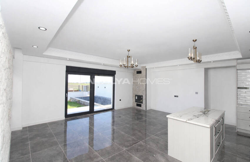 Отдельно стоящий дом с каменной облицовкой в Белеке, Анталья 9