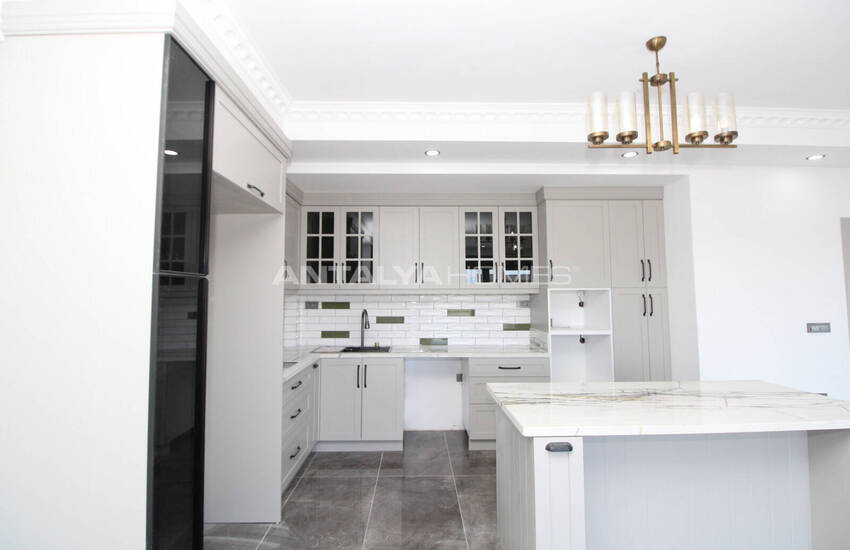 Отдельно стоящий дом с каменной облицовкой в Белеке, Анталья 15