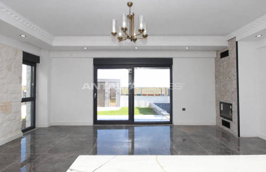 Отдельно стоящий дом с каменной облицовкой в Белеке, Анталья 11