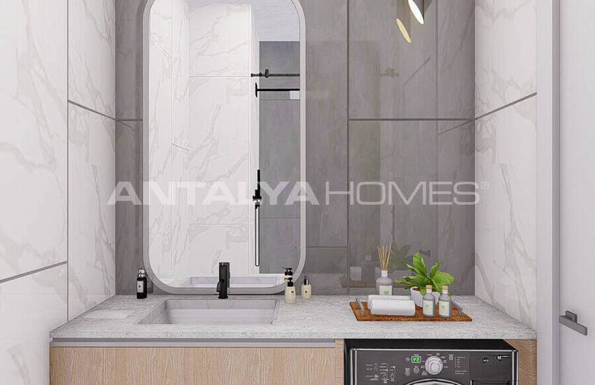 آپارتمان‌های شیک در فاصله ۷۰۰ متری از دریا در آلانیا 14