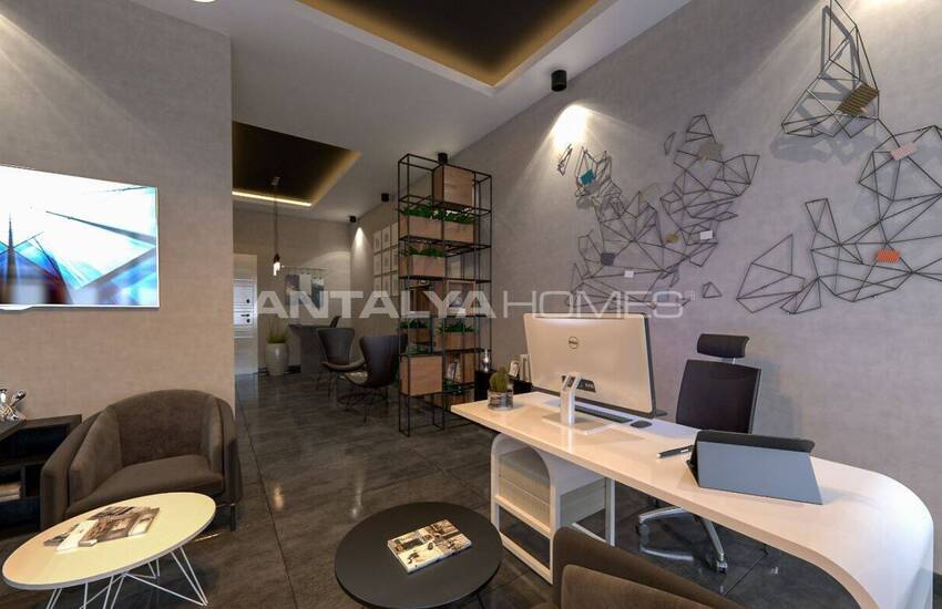 Alanya'da Merkezi Konuma Sahip İş Merkezinde Ticari Gayrimenkuller 17