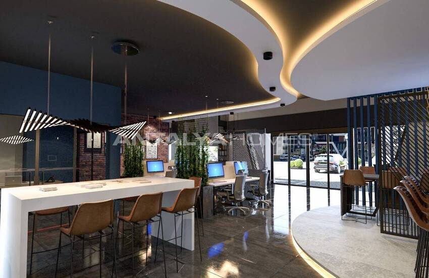 Alanya'da Merkezi Konuma Sahip İş Merkezinde Ticari Gayrimenkuller 9