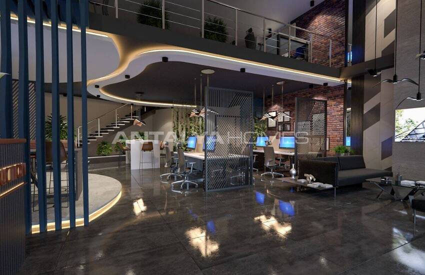 Alanya'da Merkezi Konuma Sahip İş Merkezinde Ticari Gayrimenkuller 11