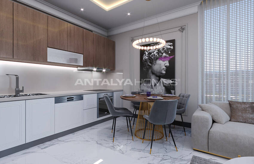 Apartments in a Complex with Resort-style Amenities in Alanya Oba 27