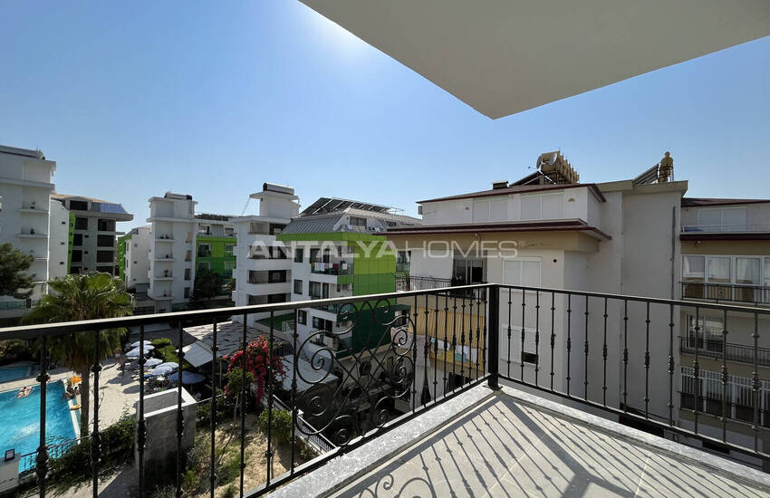 Alanya'da Denize 360 ​​M Mesafede Şık Daireler 14