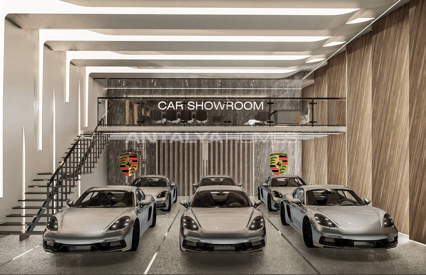 Antalya'da Otomotiv Odaklı Ticaret Merkezinde Dükkanlar 32