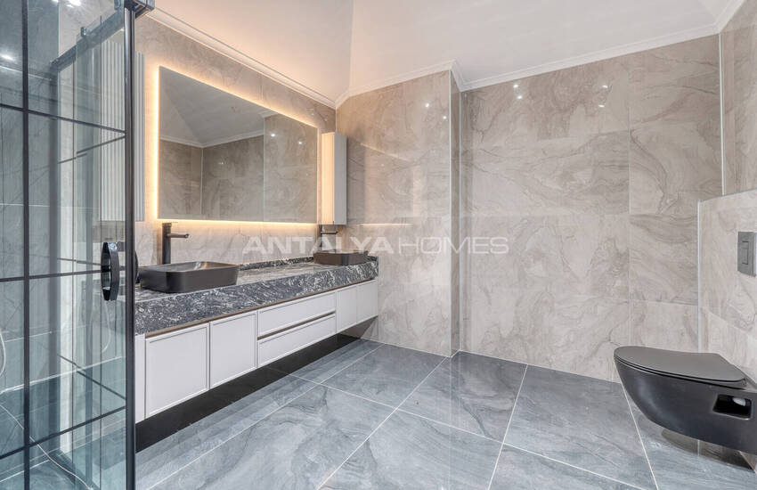 Alanya Kargıcak'ta Deniz Manzaralı Lüks 12 Odalı Villa 53