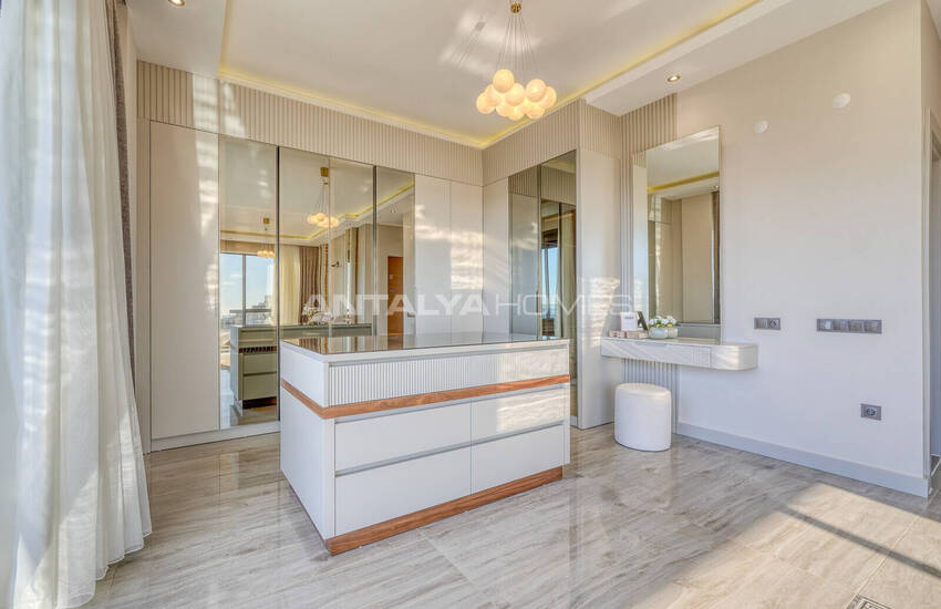 Alanya Kargıcak'ta Deniz Manzaralı Lüks 12 Odalı Villa 38