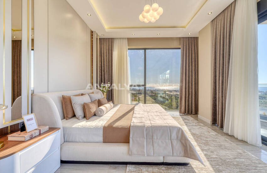 Alanya Kargıcak'ta Deniz Manzaralı Lüks 12 Odalı Villa 27