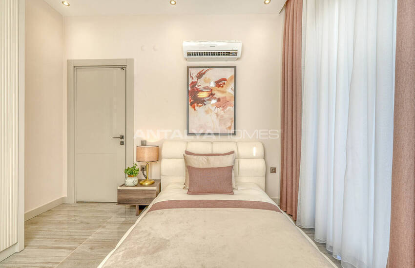 Alanya Kargıcak'ta Deniz Manzaralı Lüks 12 Odalı Villa 41