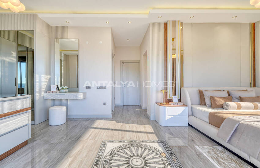 Alanya Kargıcak'ta Deniz Manzaralı Lüks 12 Odalı Villa 26